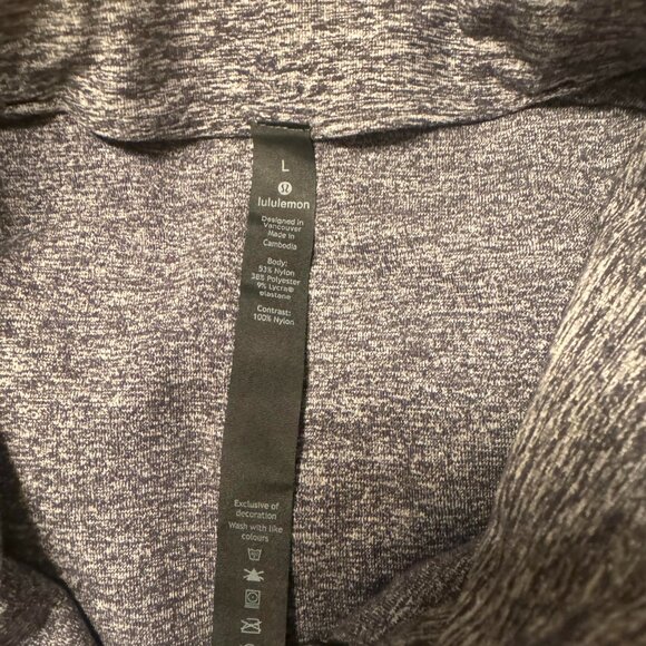 Lululemon Surge Shield 1/2 Zip Pullover Men's large - Picture 4 of 5